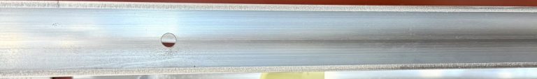 Metal protected with Knight Enterprises Anti-Spatter for welding